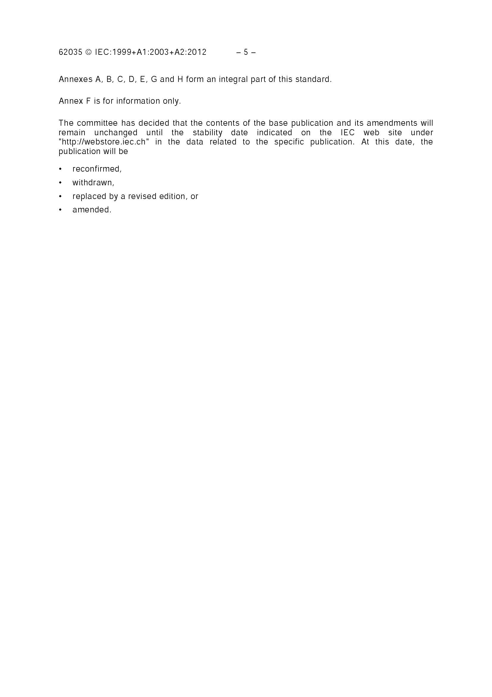 IEC 62035-2012 IEC 62035-2012